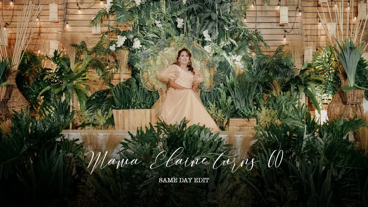 Mama Elaine turns 60 | PAMPANGA Same Day Edit by Nice Print Photography