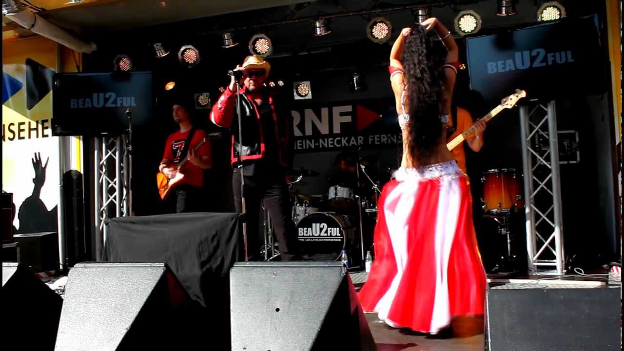 Nyla Reiter Bauchtanz-Improvisation mit BeaU2ful - Mysterious Ways 29.05.11.mov