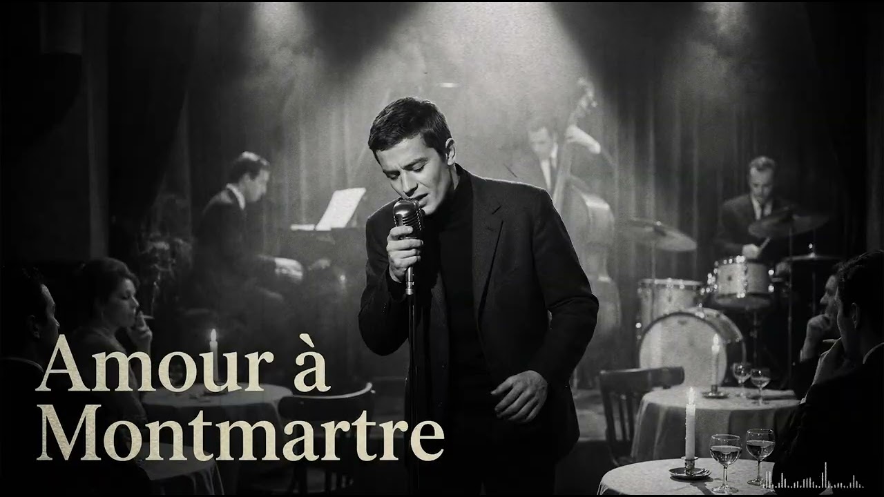 Amour à Montmartre | Original French Jazz Ballad (1950s Style)