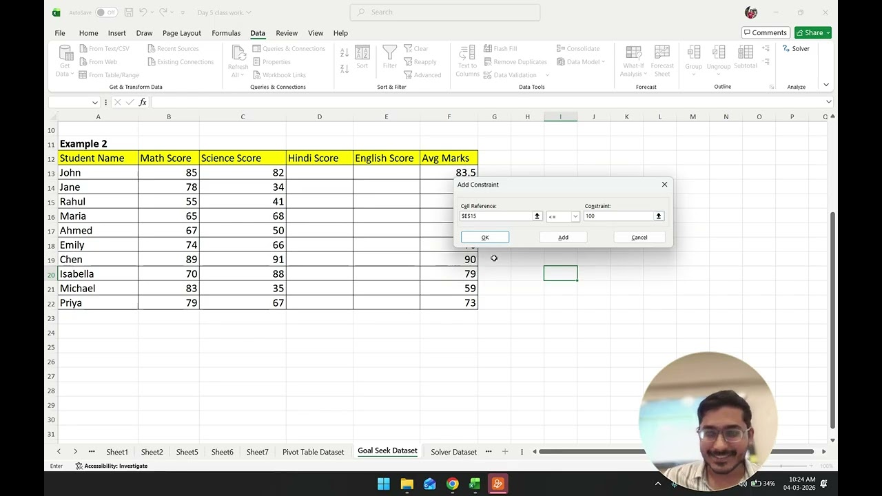 DA11 Morning Day 8 | What is Analysis 2 | Excel for Data Analytics | Offline Batch 2 | Pune