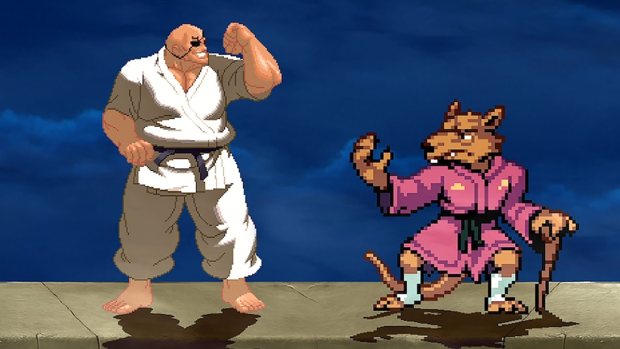 Doppo Orochi Vs. Master Splinter - Warrior Heart