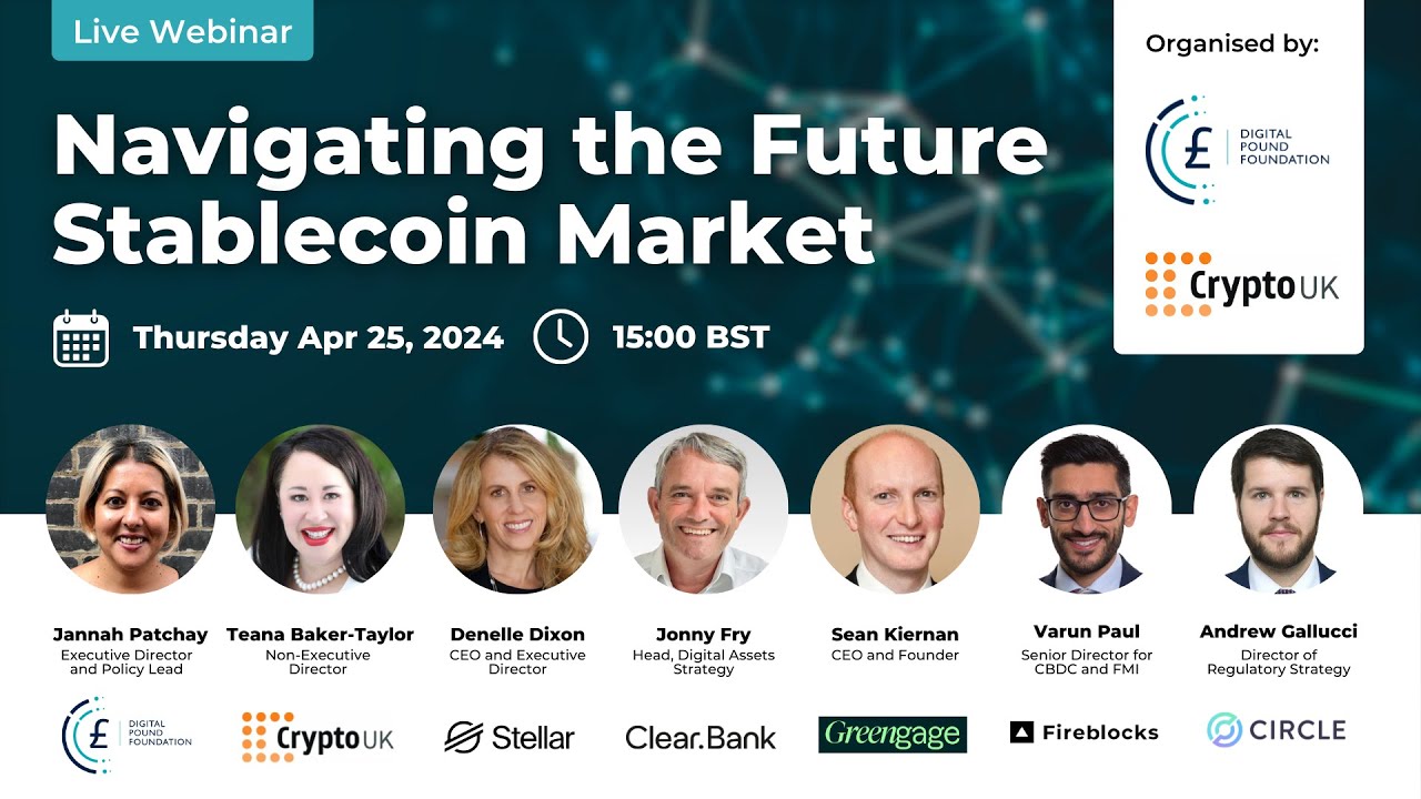 Navigating the Future Stablecoin Market: CryptoUK, Stellar, ClearBank, Greengage, Fireblocks, Circle