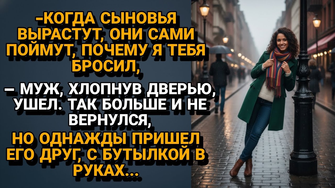 Муж бросил её с детьми, бросив напоследок жестокие слова