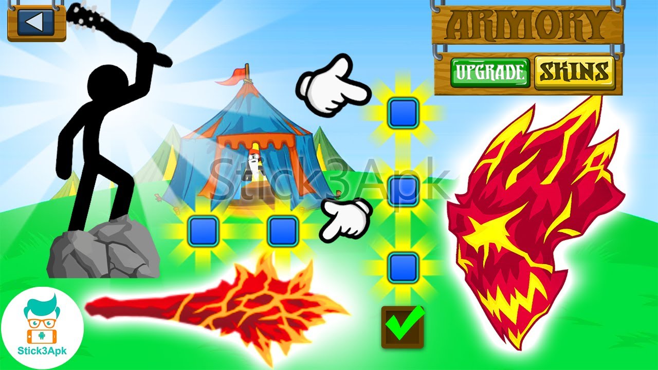 What Happens When You Reach MAX UPGRADE LAVA SUPER GIANT STATUE | Stick War Legacy Mod | Stick3Apk