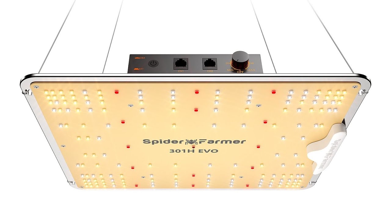 Spider farmer sf1000 full spectrum led grow light