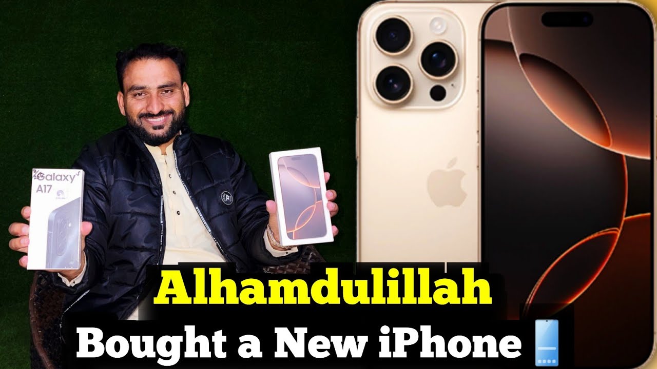 Alhamdulillah || Bought a New iPhone 📱 || Today I Bought Two Phones || 