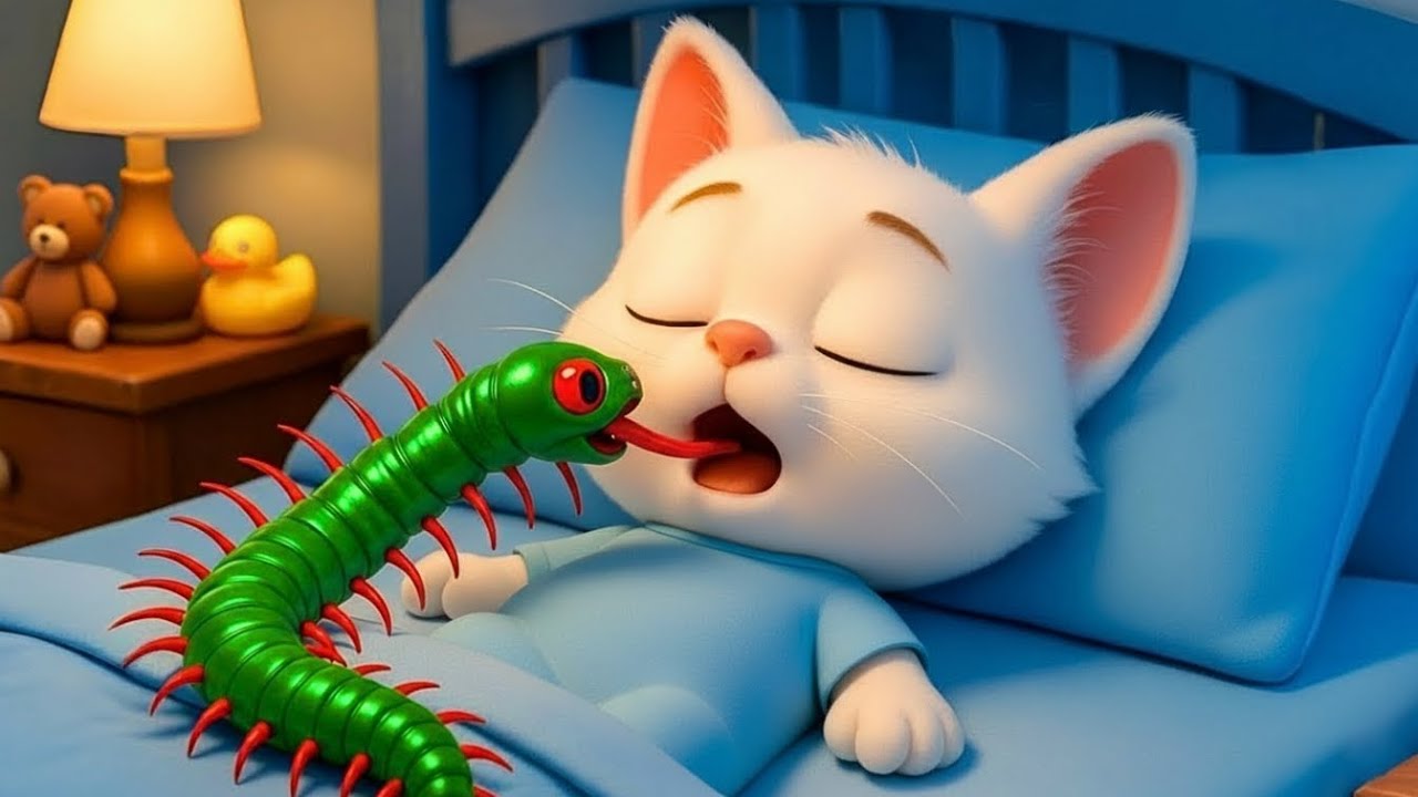 😱 OMG! 🪲 Giant Bug Turns Kitten Into a Monster! Little Kitten’s Shocking Story