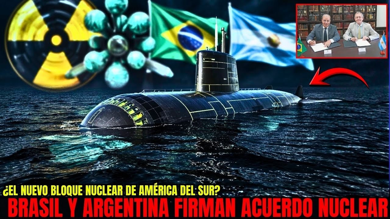 PRIMER acuerdo NUCLEAR NAVAL es REGISTRADO entre ARGENTINA y BRASIL