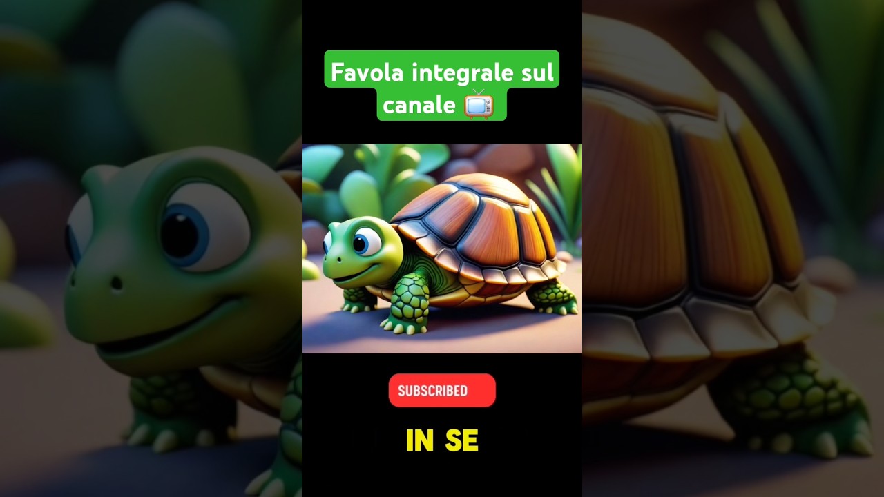 FAVOLE DI ESOPO 🐢 #Favola