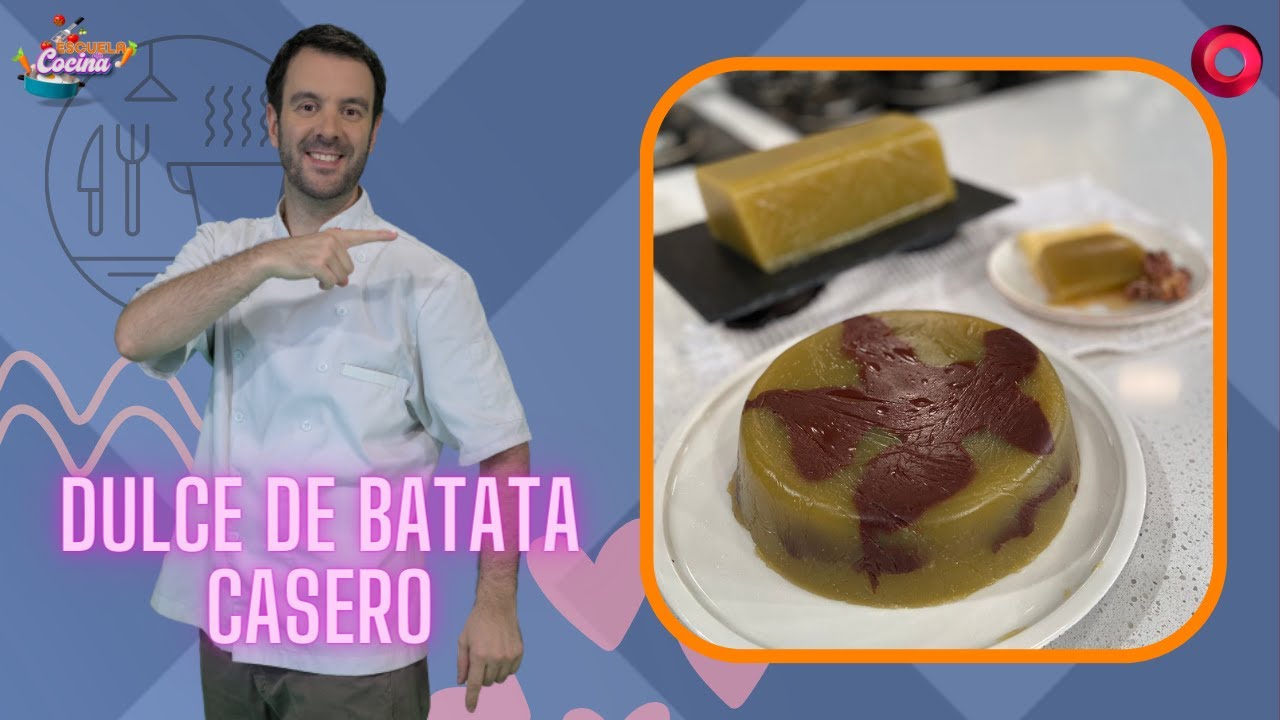 Dulce de batata casero | #EscuelaDeCocina