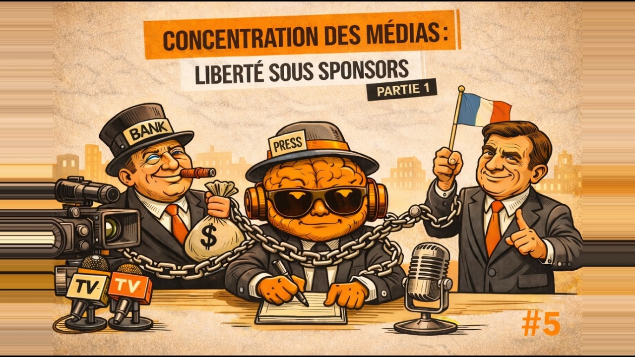 Concentration des médias : empêche-t-elle l’indépendance de l’information ? (1/2)