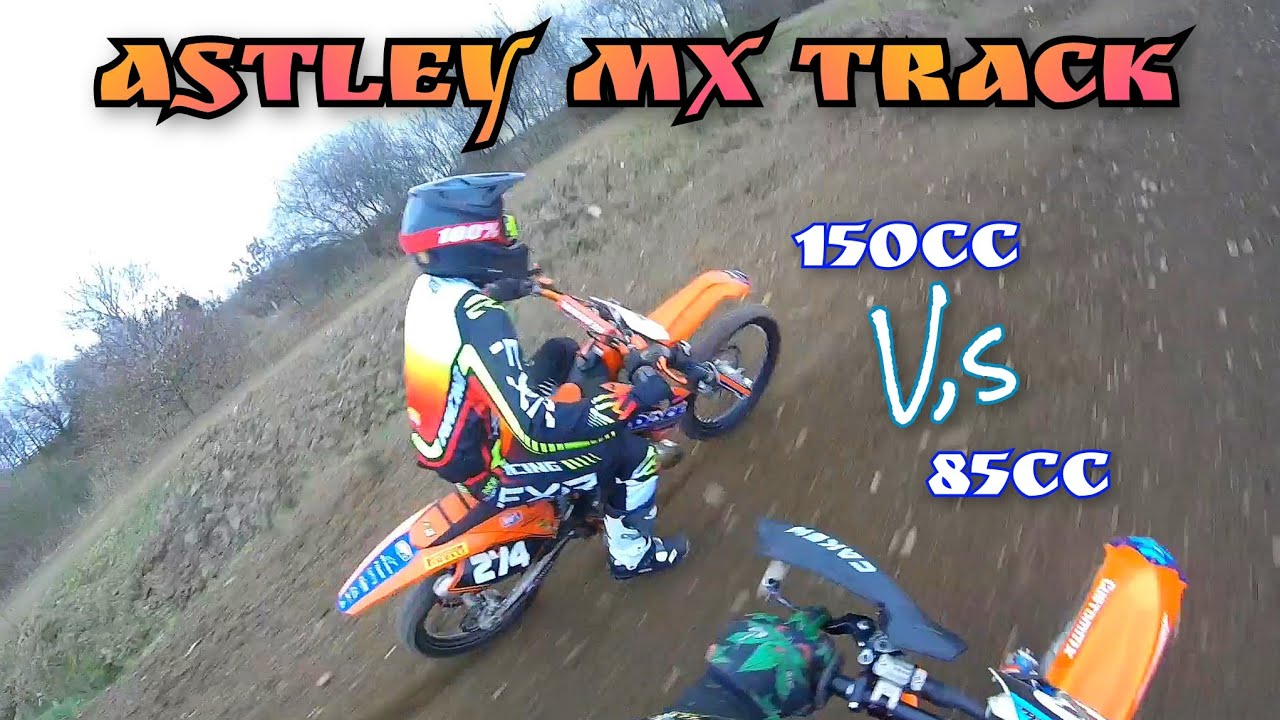 Astley raceway mx track racing- ktm 85 ktm 150