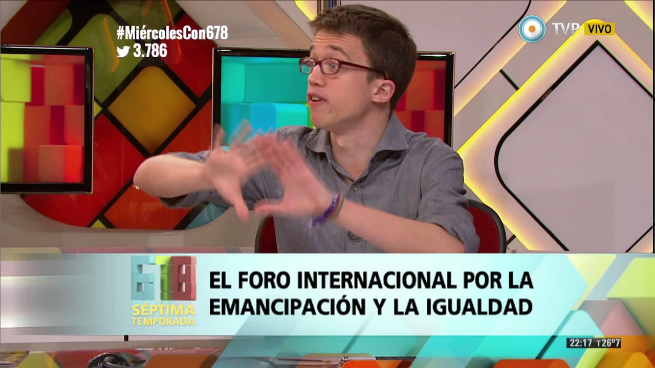 678 con Iñigo Errejón Galván de Podemos - 11-03-15 (3 de 4)