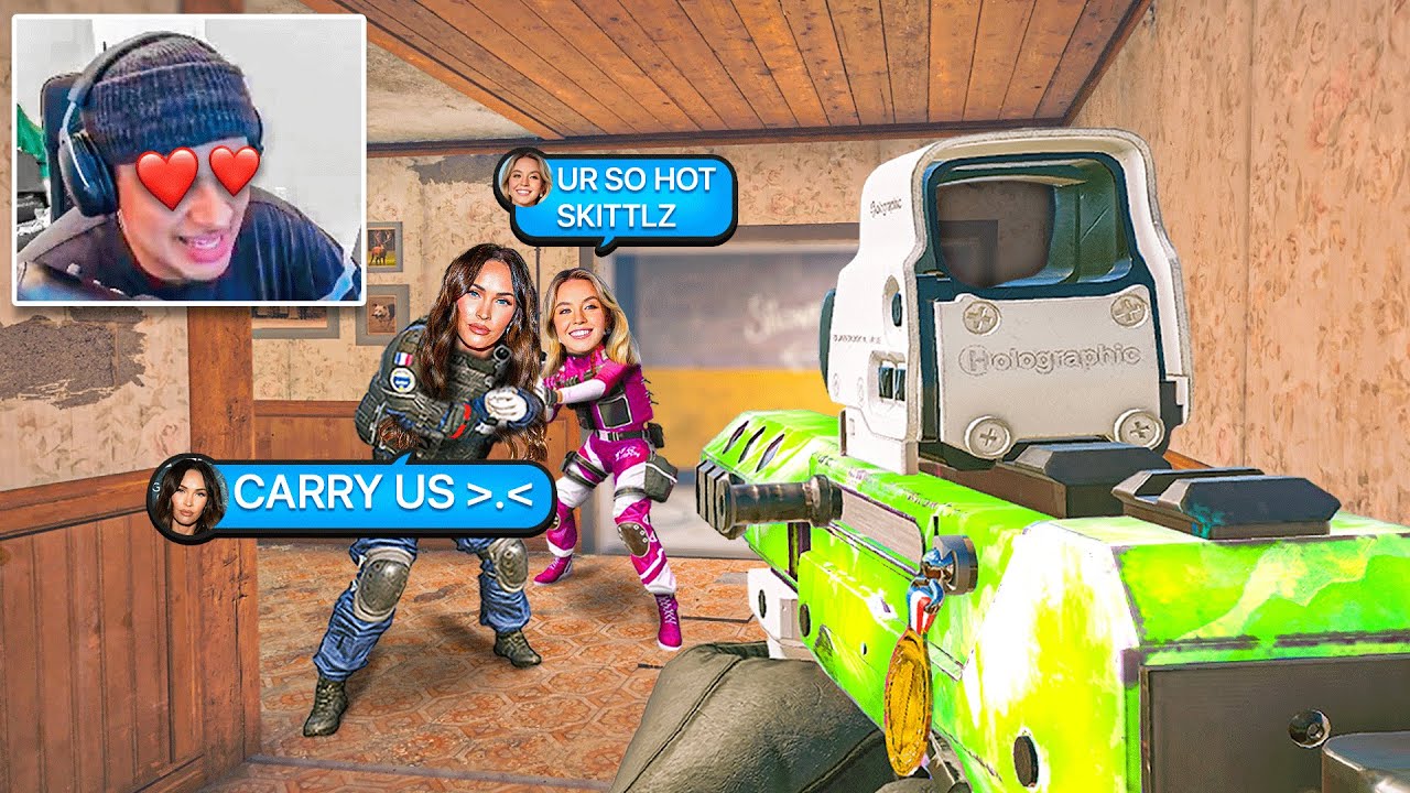 I Played RANKED with EGIRLS in Siege
