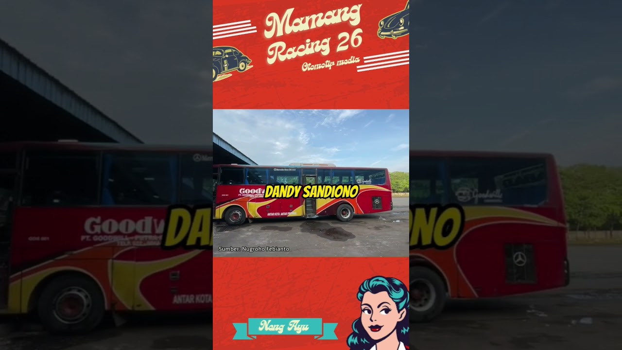 Po bis legend indonesia part 10 #busindonesiaitukeren #bismania #busjadul