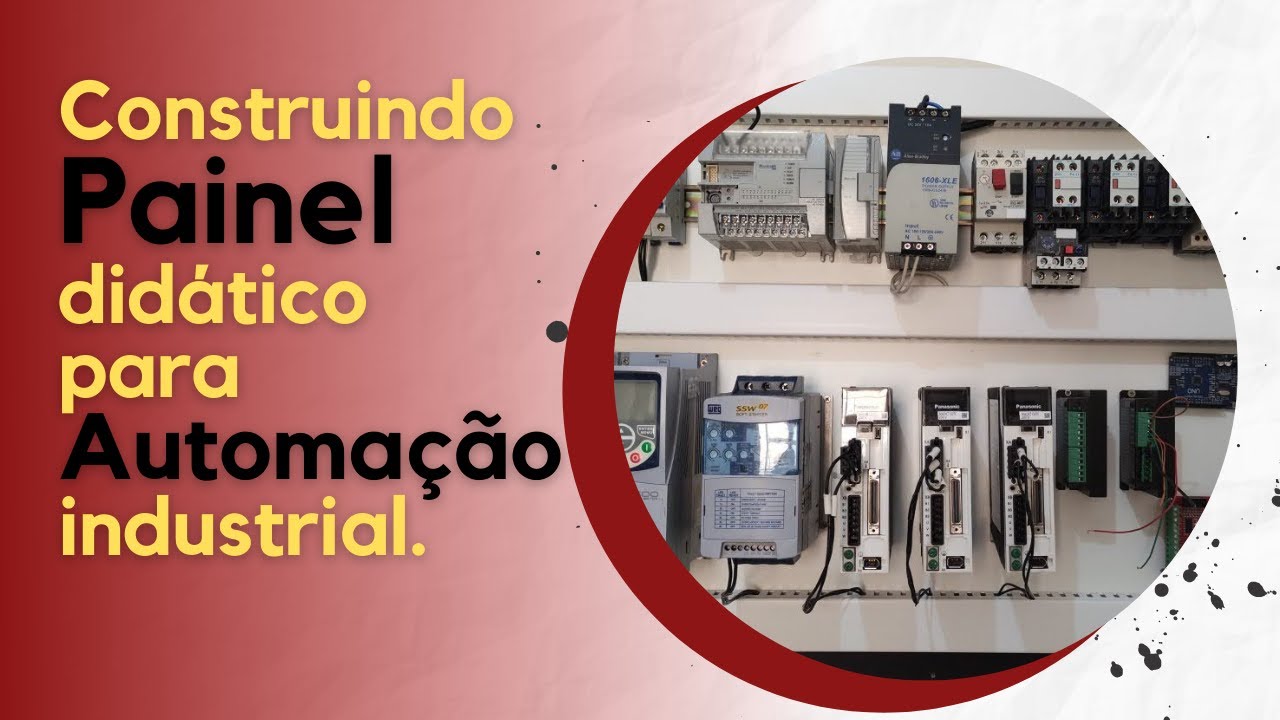 Construindo painel didático de Automação Industrial