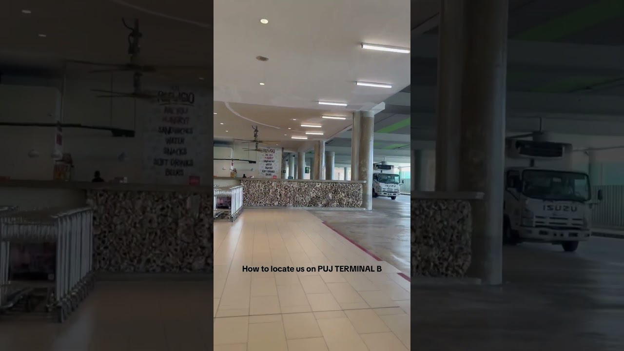 Locating us on PUJ (Punta Cana Airport) TERMINAL B