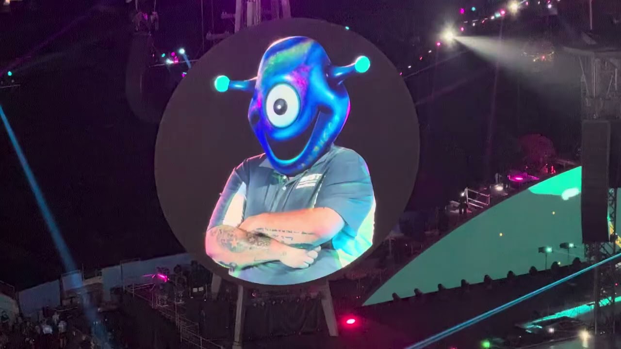 Something Just Like This- Coldplay live - Nashville Tennessee 7.22.25