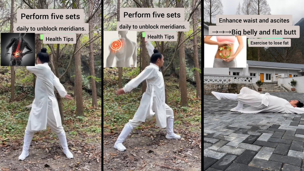 Unblock Your Meridians with 5 Daily Qigong Sets#Qigong#MeridianHealing#TraditionalChineseMedicine