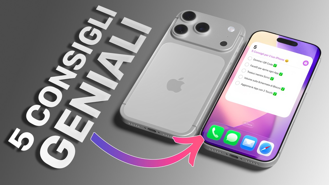 5 CONSIGLI GENIALI per DOMINARE il tuo iPhone