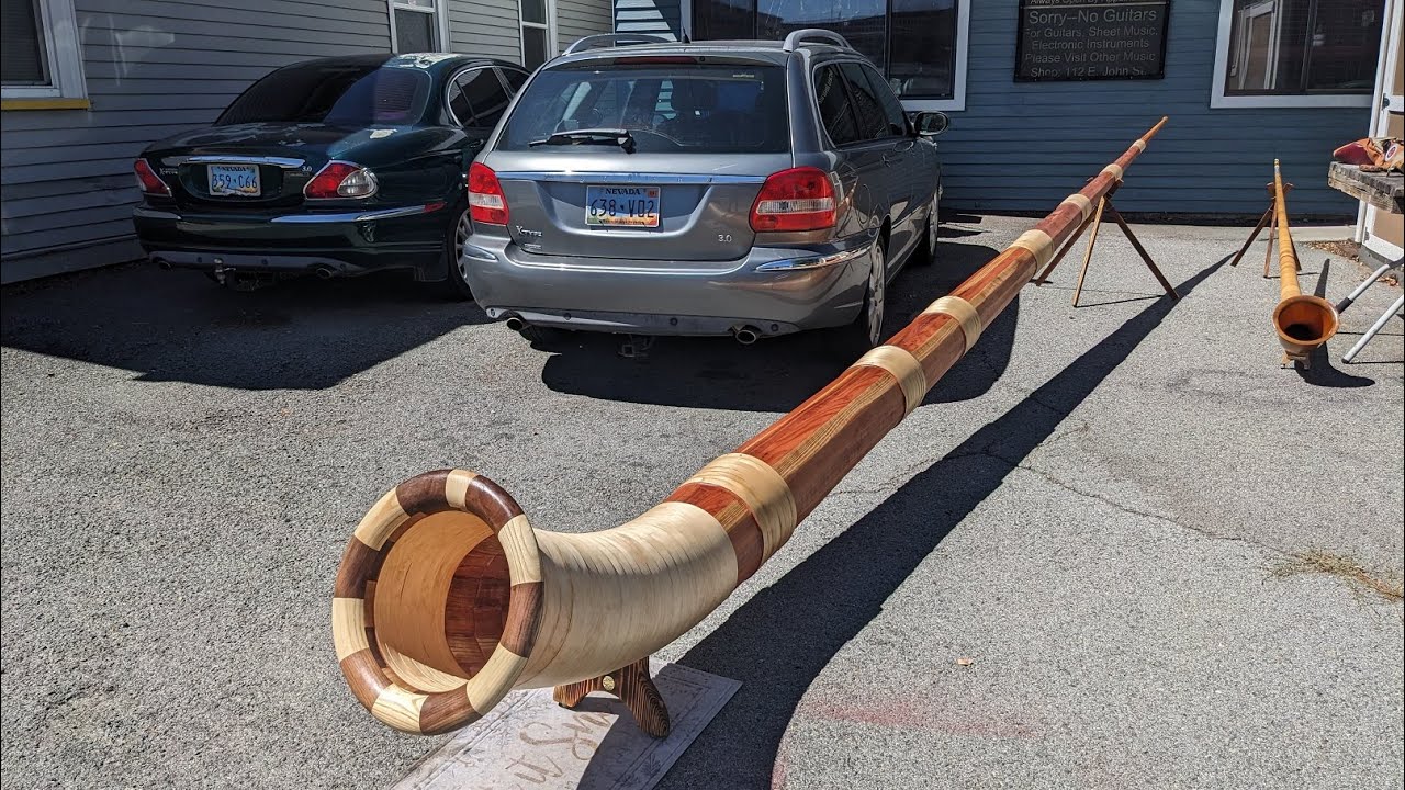 Assembling the Largest Alphorn in North America! (Watch last 30 secs for pics of horn)