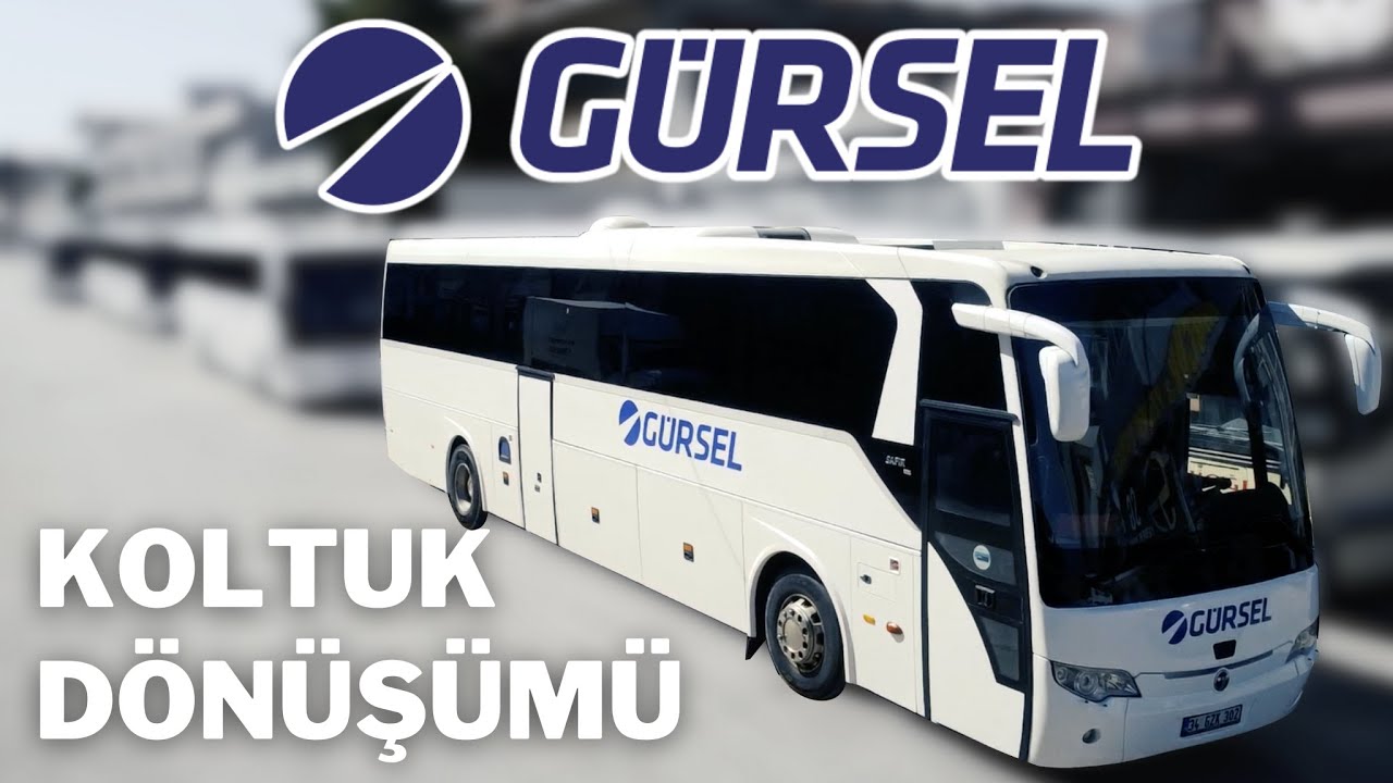 Gürsel Turizm Koltuk Dönüşümü | My Comfort by ÇINARALP Koltuk Taşıt Sistemleri
