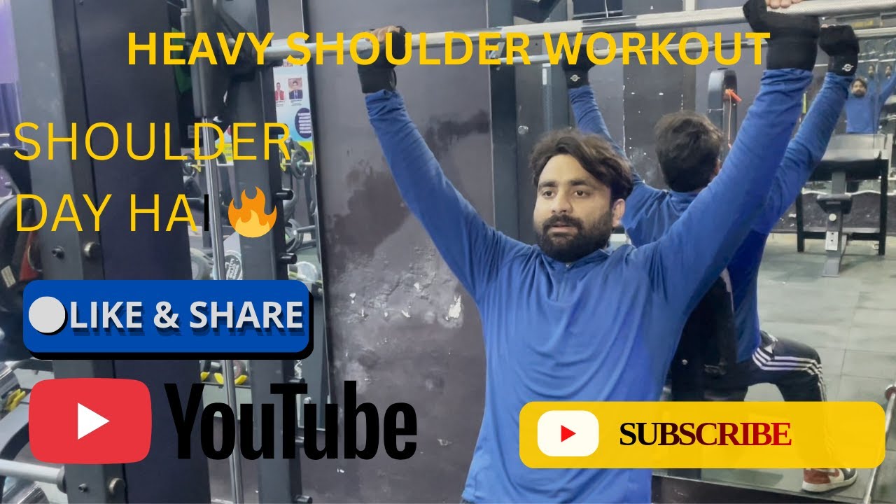 Boulder Shoulders Workout | Gym Training