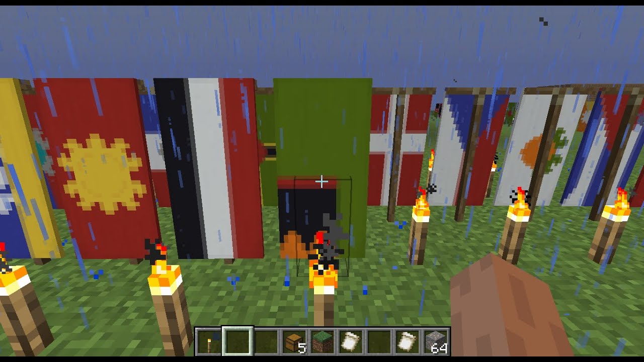 Minecraft Flag Banner Tutorial: Zambia - SRPFC