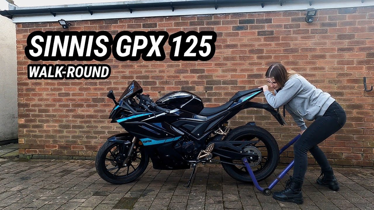 2022 Sinnis GPX 125 walk round // Small bike, small price, BIG IMPRESSION 😍