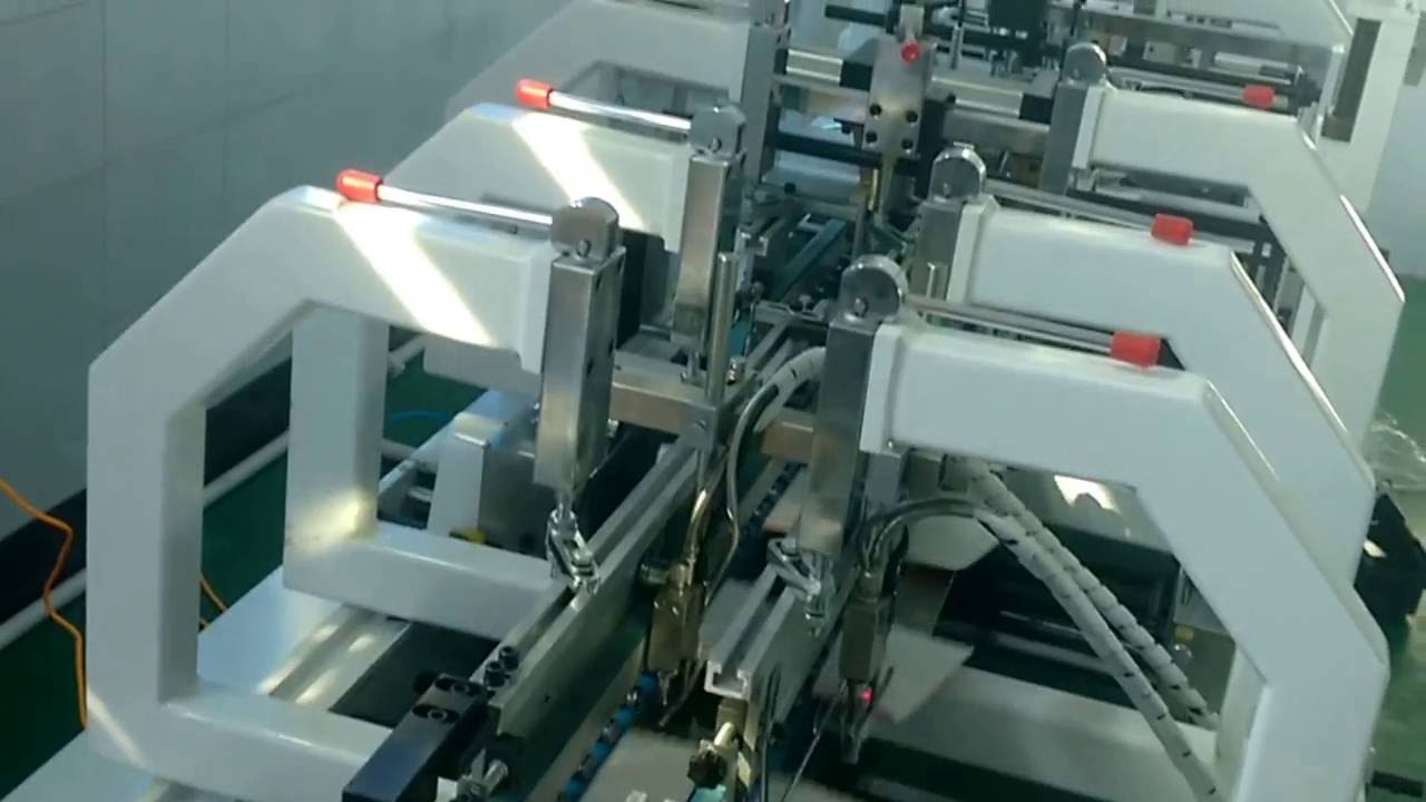Popcorn Crash lock bottom folder gluer