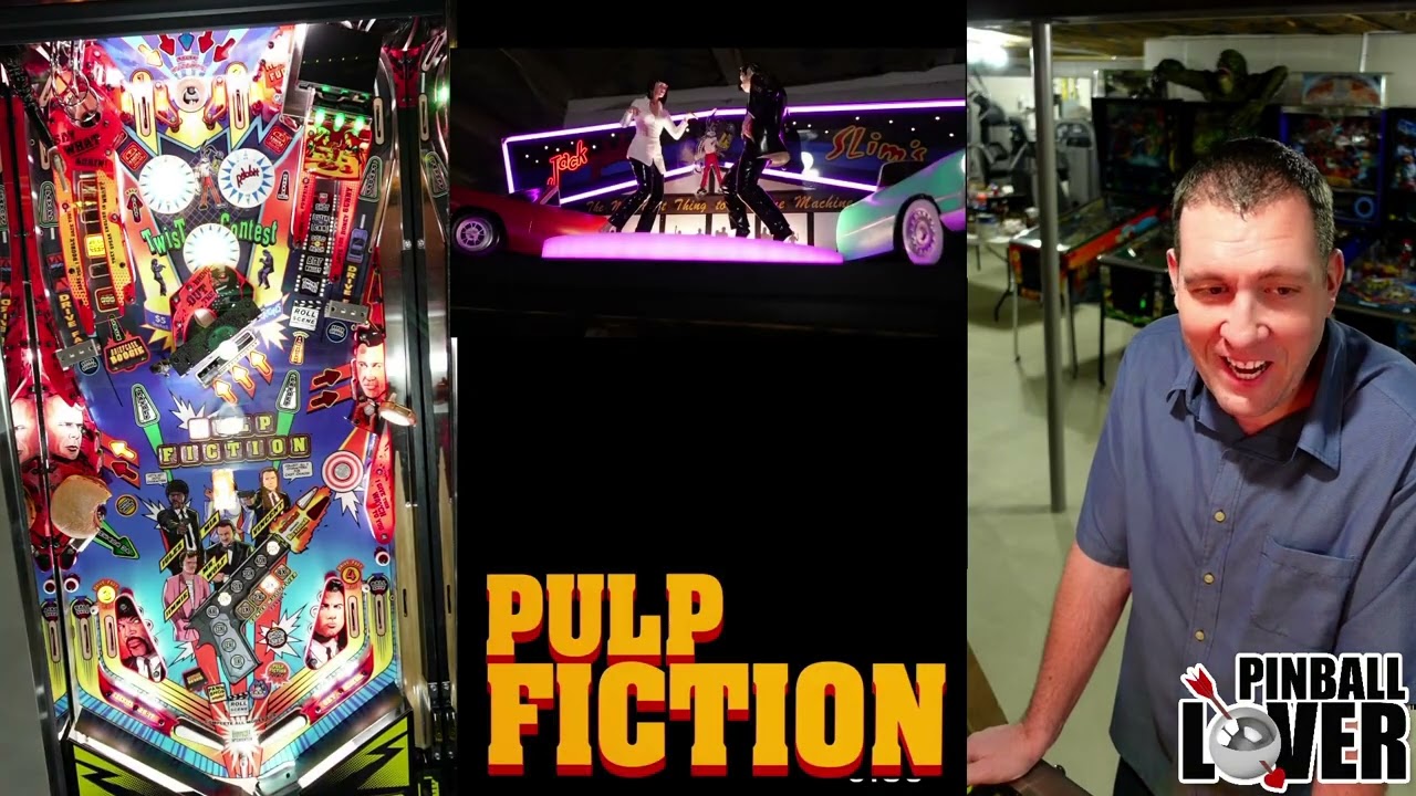 Pulp Fiction Pinball LE BMF Gameplay Topper CGC- Explicit Language On