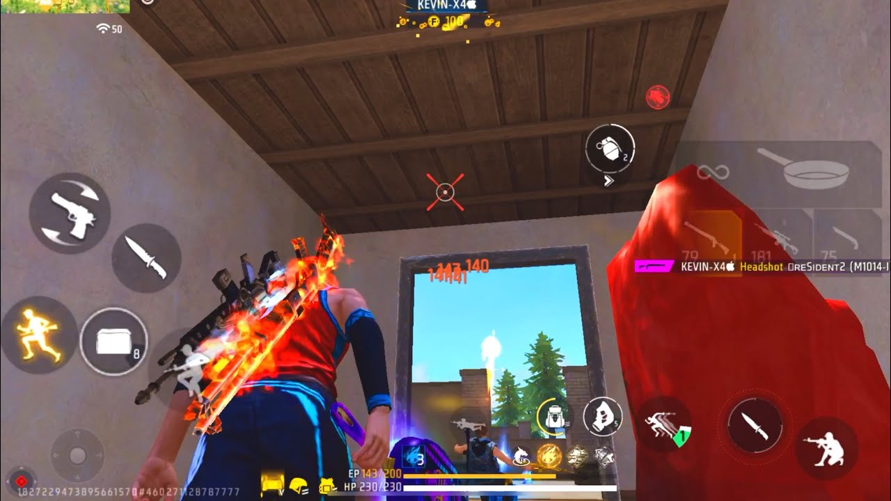 iPad 10th Generation Gaming Test🔥 Free Fire Onetap GamePlay with easy 3 finger HUD