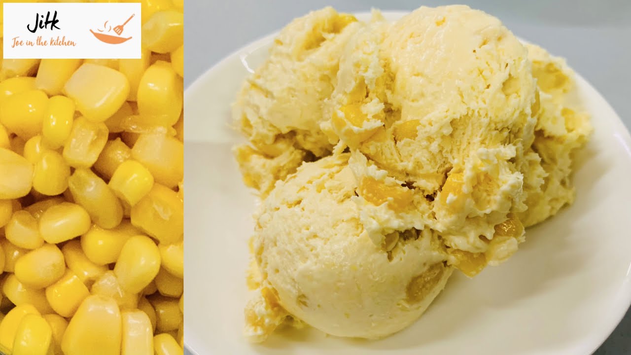 Sweet Corn Ice Cream | Easy Ice Cream Recipe @JoeCooking