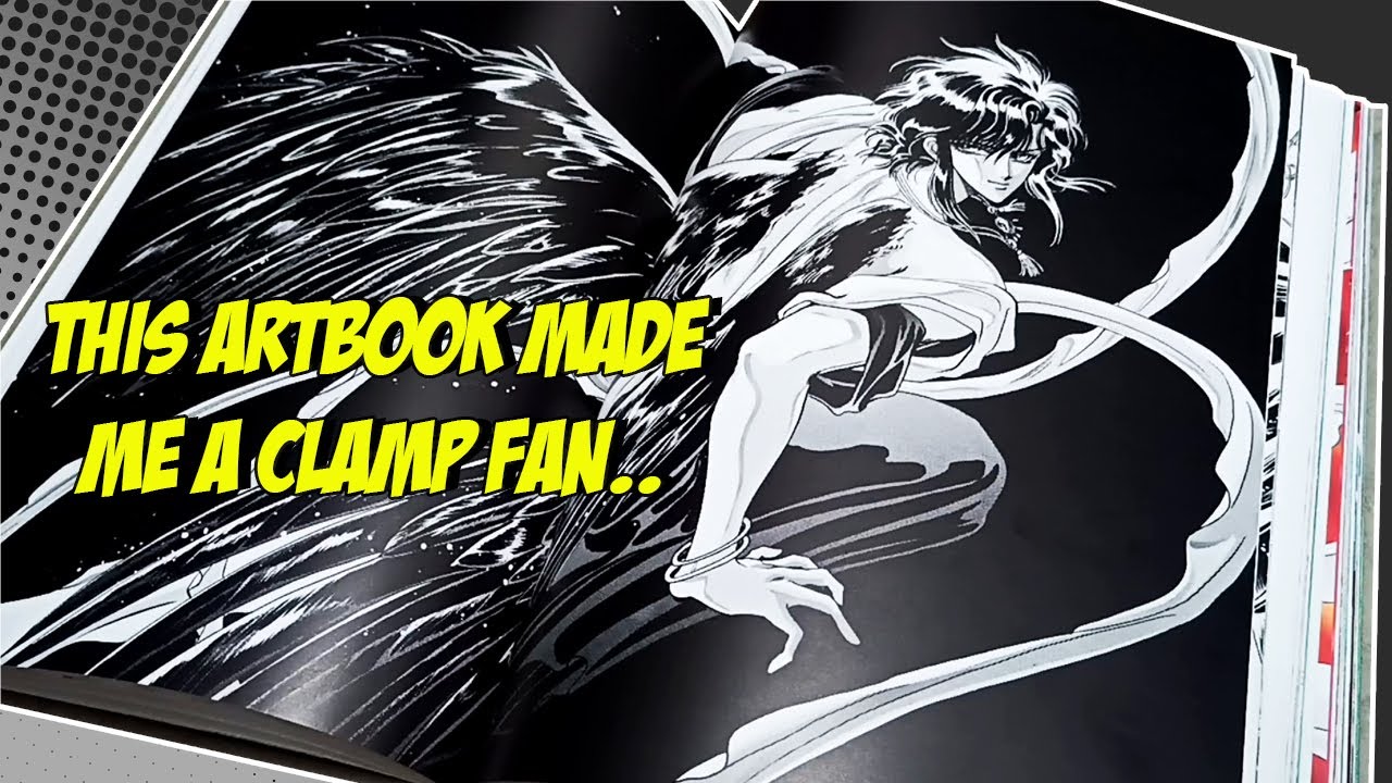 I BECAME A FAN OF CLAMP BECAUSE OF THIS ARTBOOK (