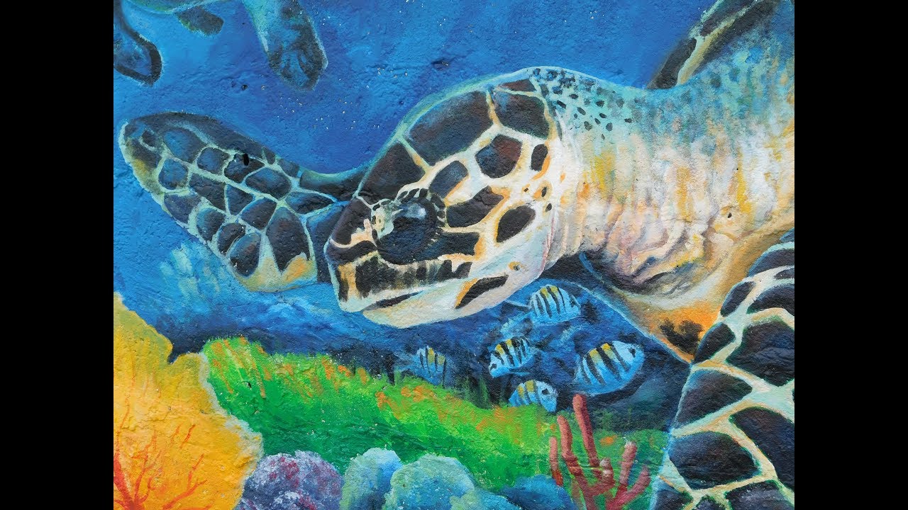 Yello Originals: Barbadian mural artist Alanis Forde