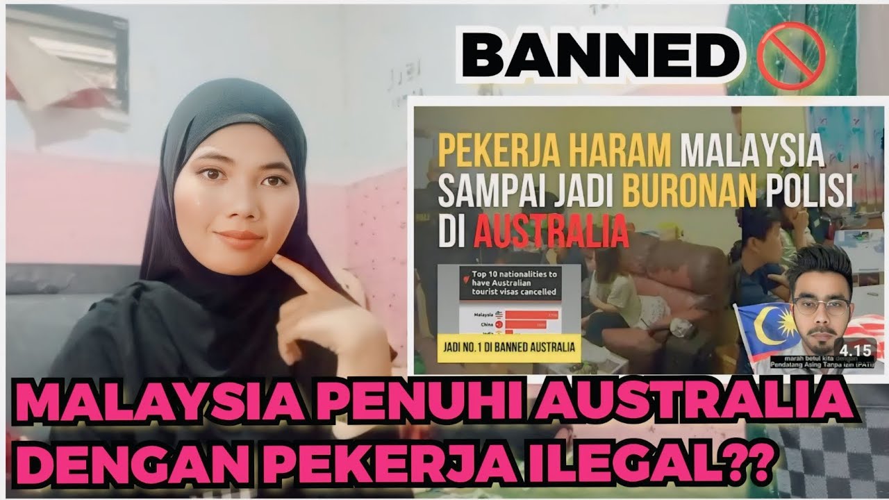 BETULKAH❗PEKERJA HARAM MALAYSIA SAMPAI JADI BURONAN POLISI DI AUSTRALIA!!