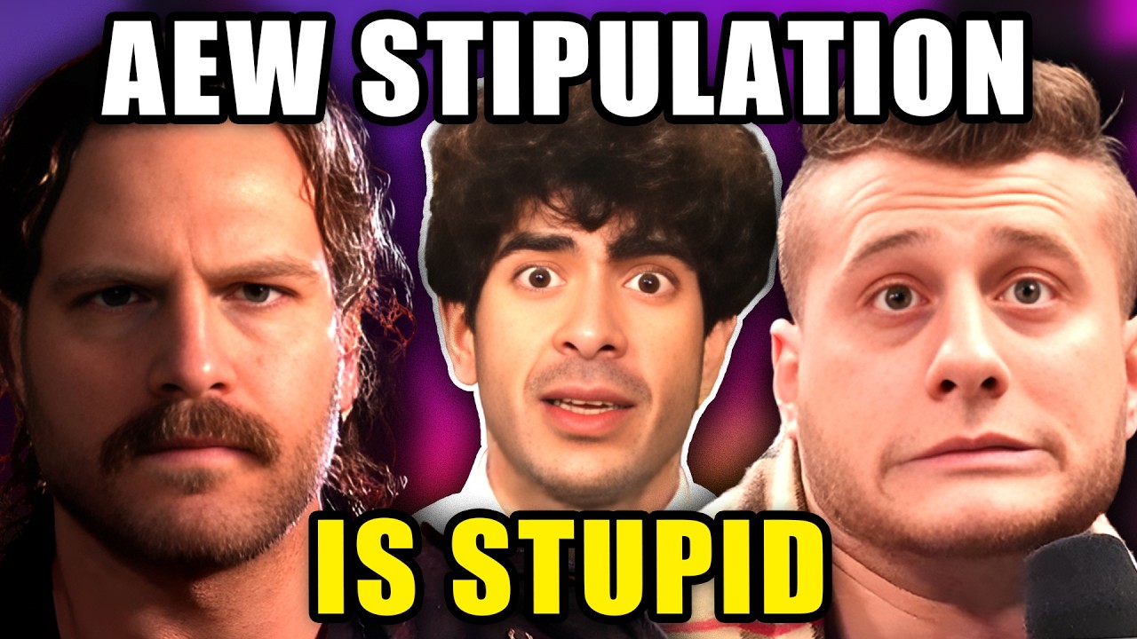 MJF vs Hangman Page STUPID Stipulation EXPOSED! AEW Desperate AF With Mediocre TV Ratings!