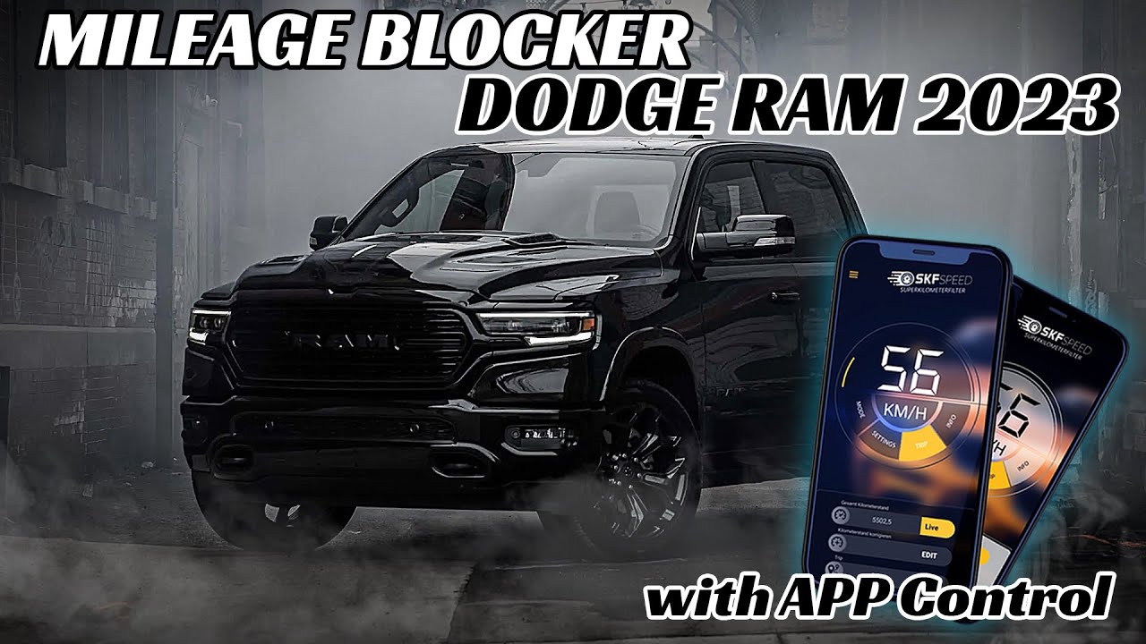 HOW TO STOP Mileage on a  Dodge Ram 2023 | Mileage Blocker