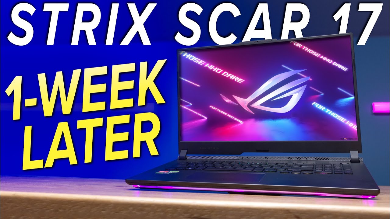 This laptop is a BEAST // One week with the Asus ROG Strix Scar