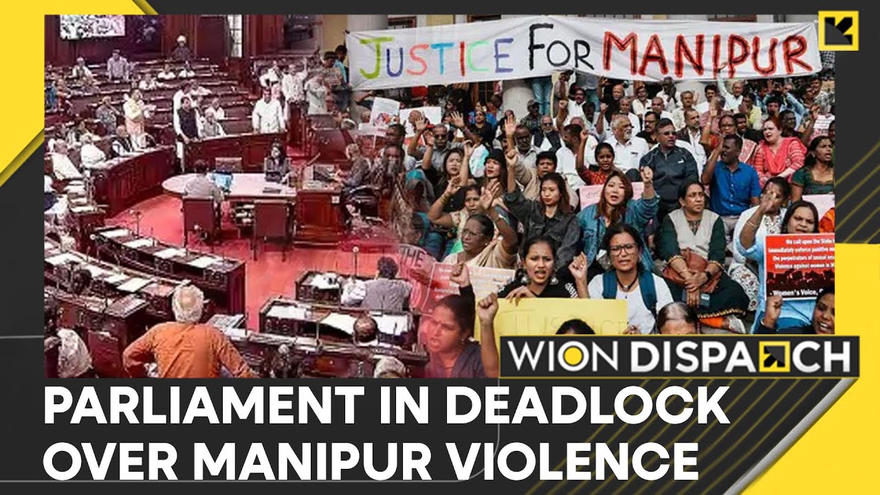 Opposition leaders demand debate on ethnic violence in Manipur | WION Dispatch