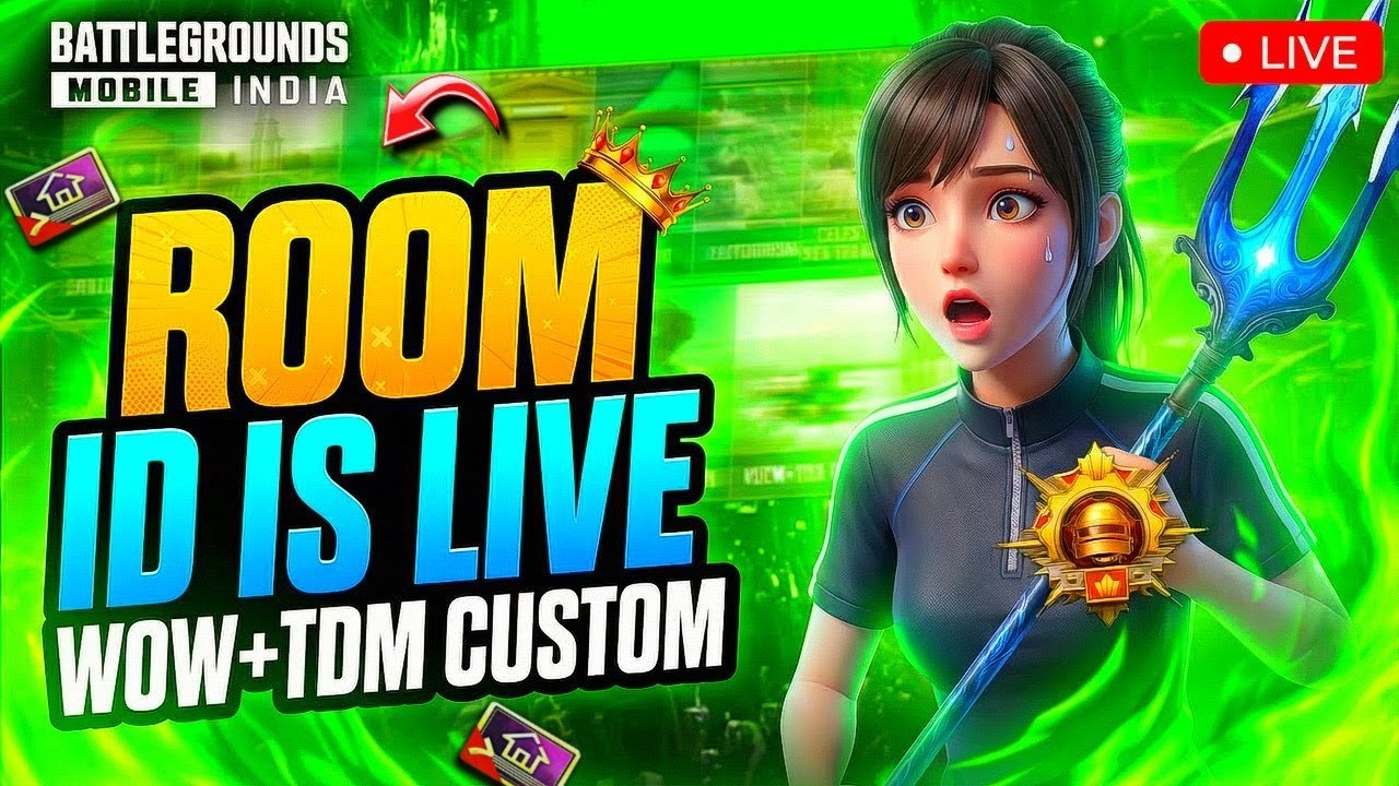 BGMI LIVE 🔥 OPEN CHALLENGE 1V1 TDM+WOW BEAT ME = VIP STATUS!'