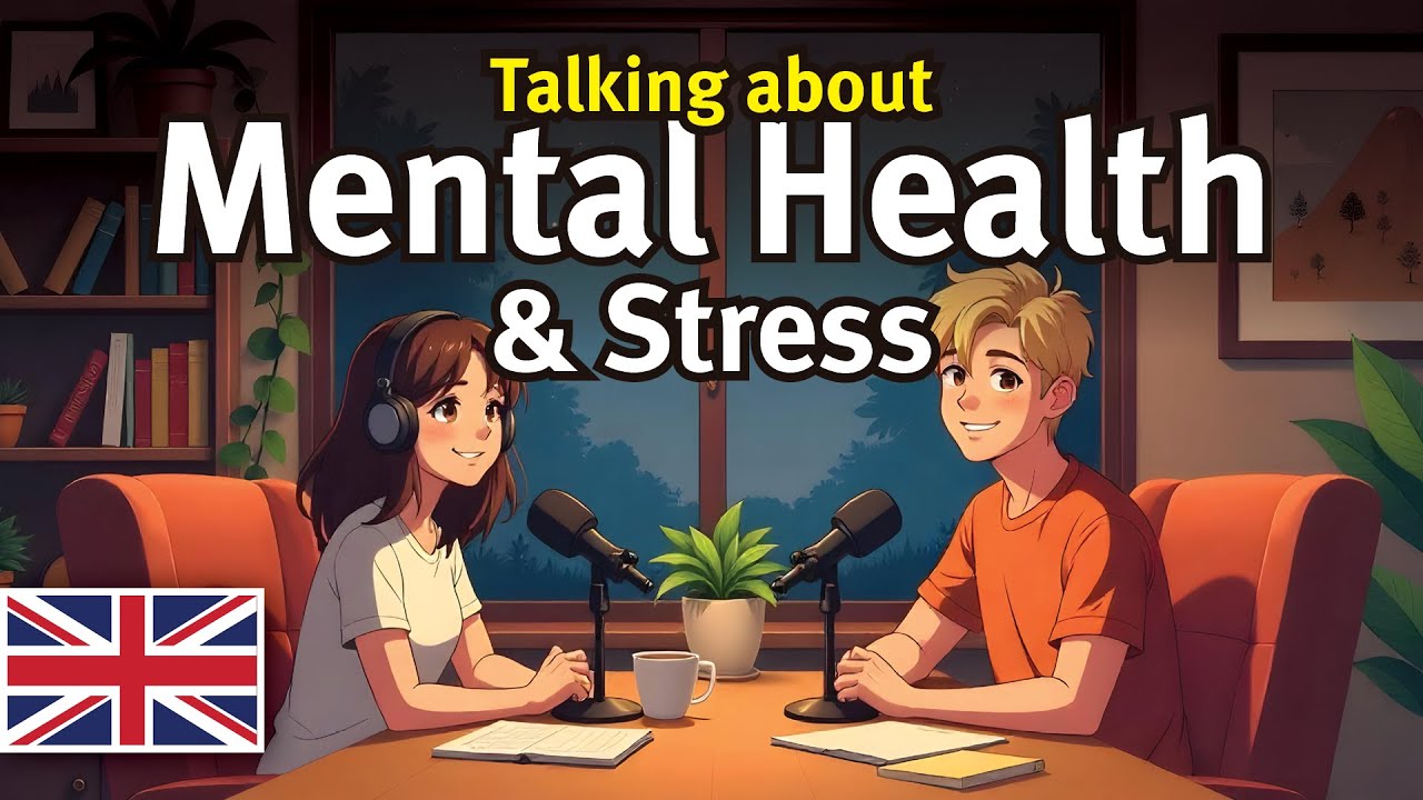 Mental Health & Stress Explained in Easy English 😌 | Learn English for Beginners Podcast