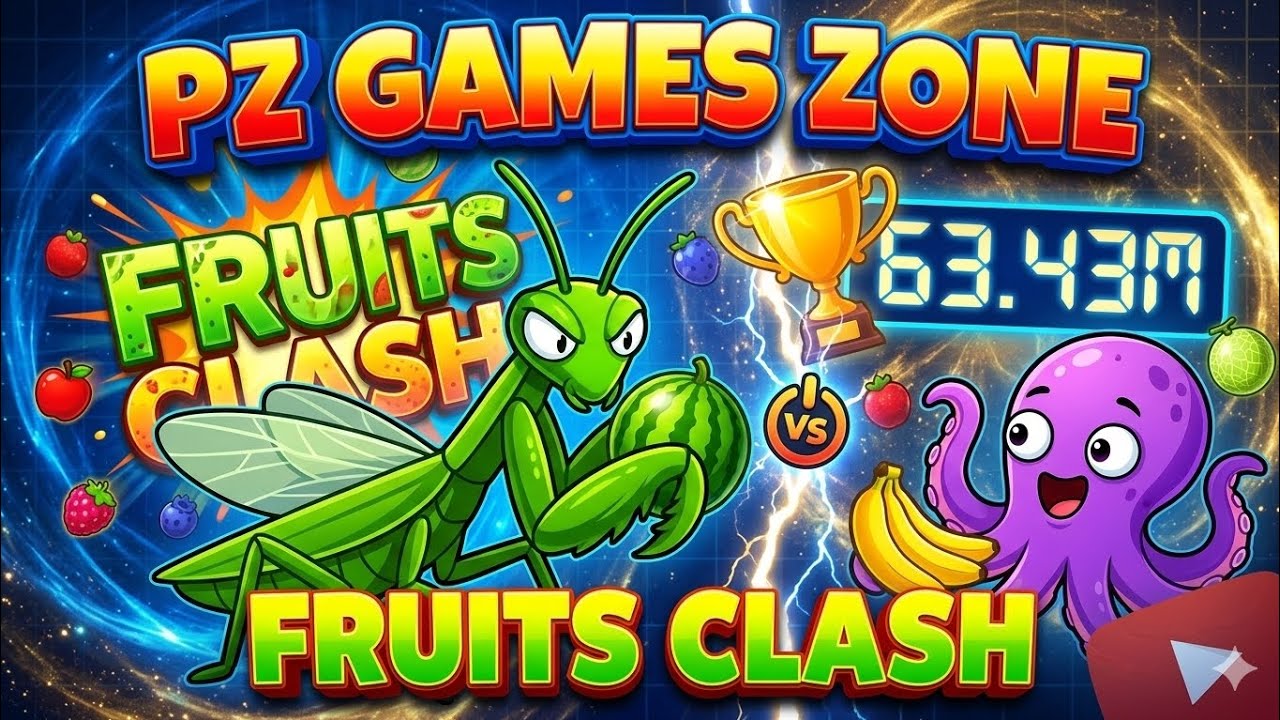 Crazy Animal Merge! 🐌🦀 Can We Make the Biggest Creature? | Satisfying Game ##fruitsclash #pzgames 