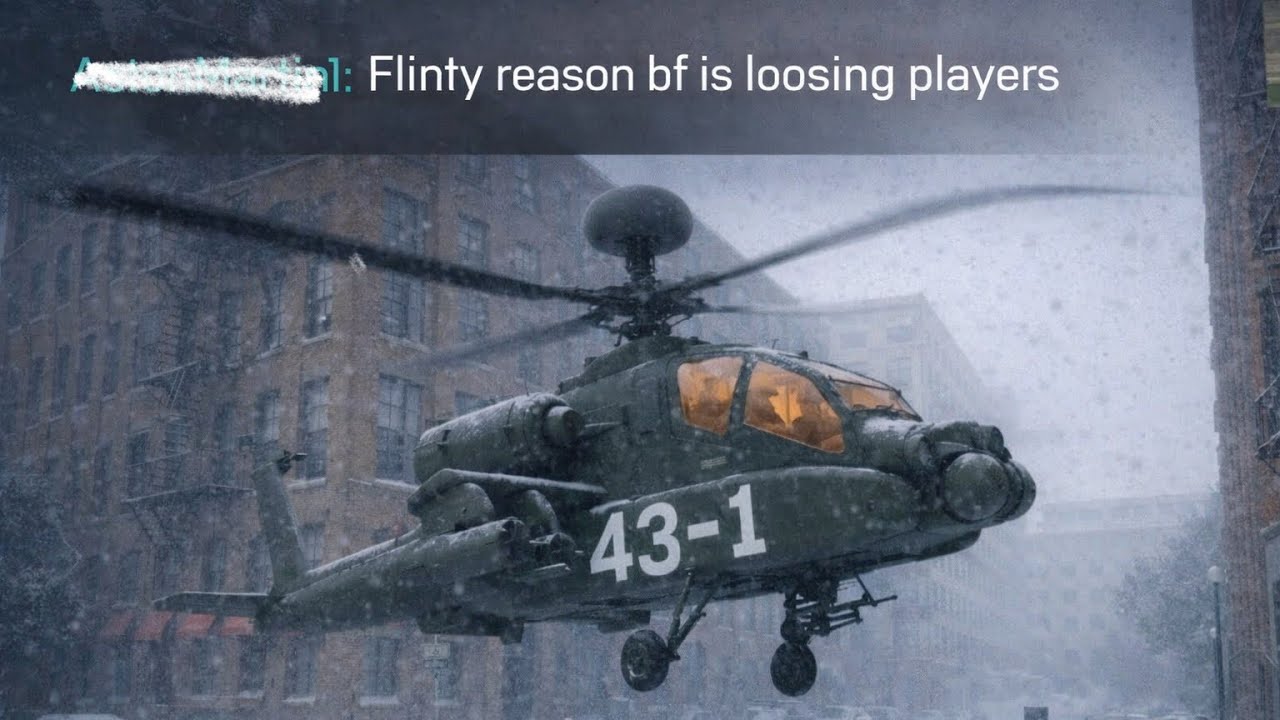 BF6 Attack Helicopter 43-1 | Gunner POV | Manhattan Bridge