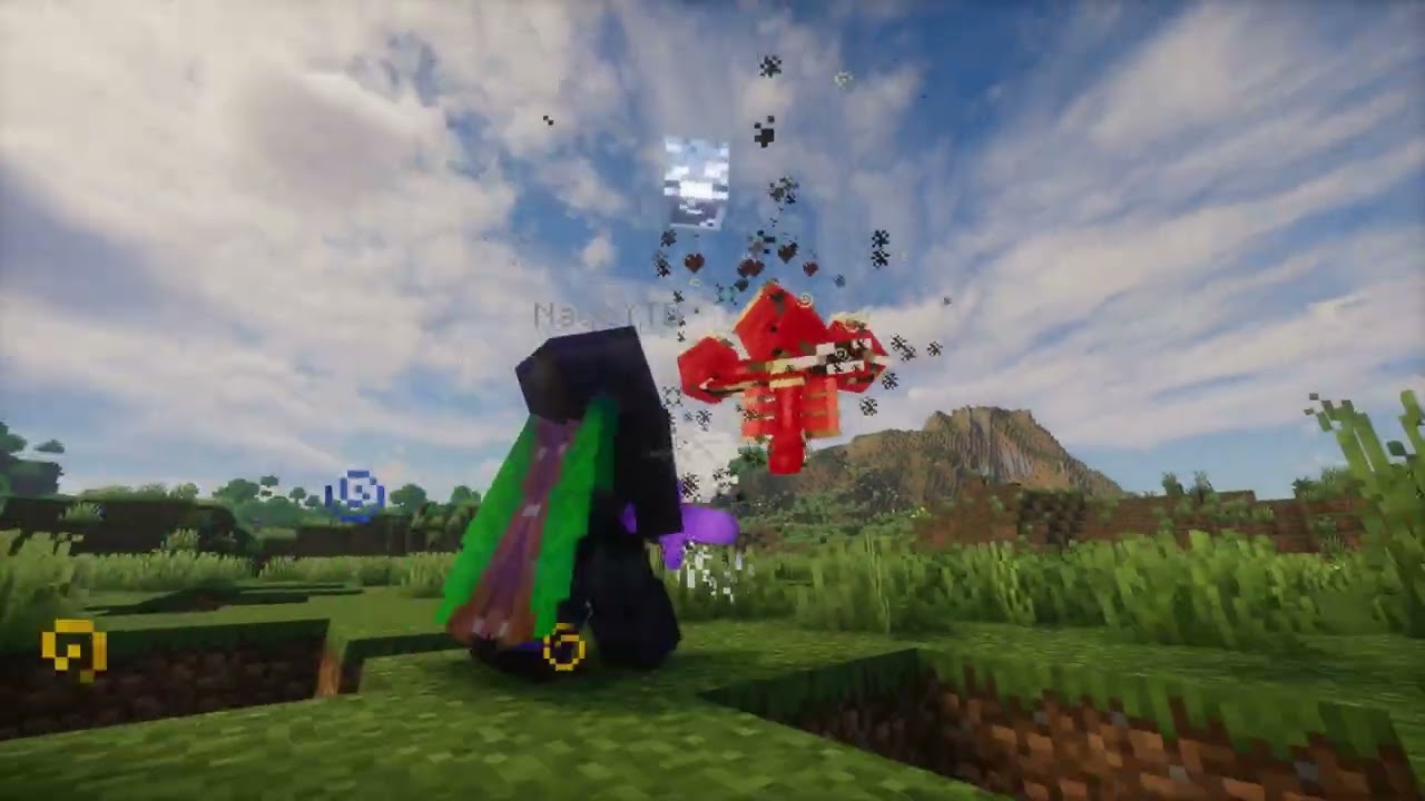 Epica pelea contra el Wither ╎ En compañia de Nau y Stegazord