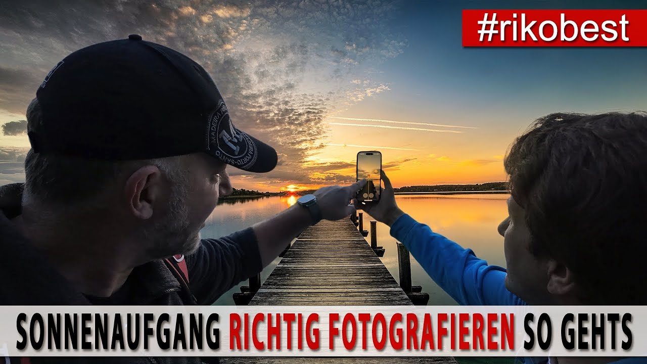 Sonnenaufgang richtig fotografieren – so gelingen dir Top-Fotos – mit Siegfried Eichhorn am Wörthsee