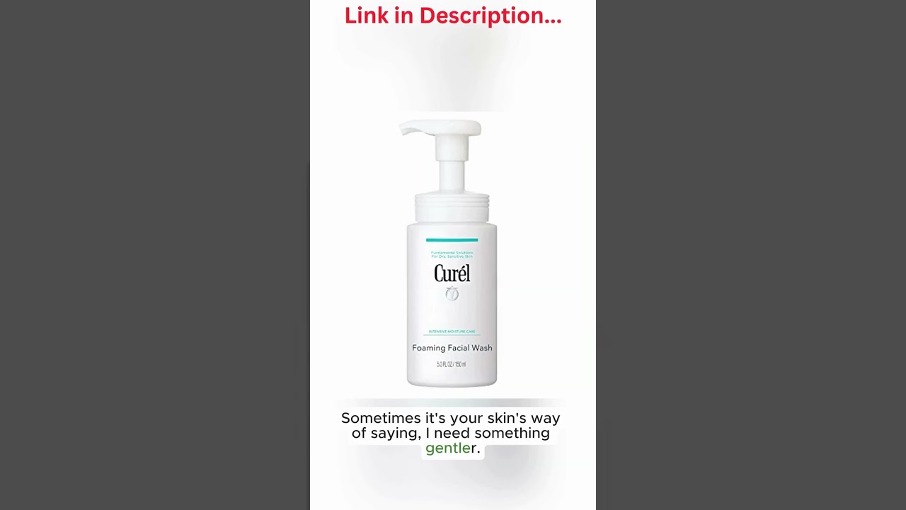 Curel Foaming Face Wash – Hydrating Japanese Skincare for Sensitive Skin No More Dryness or Redness!