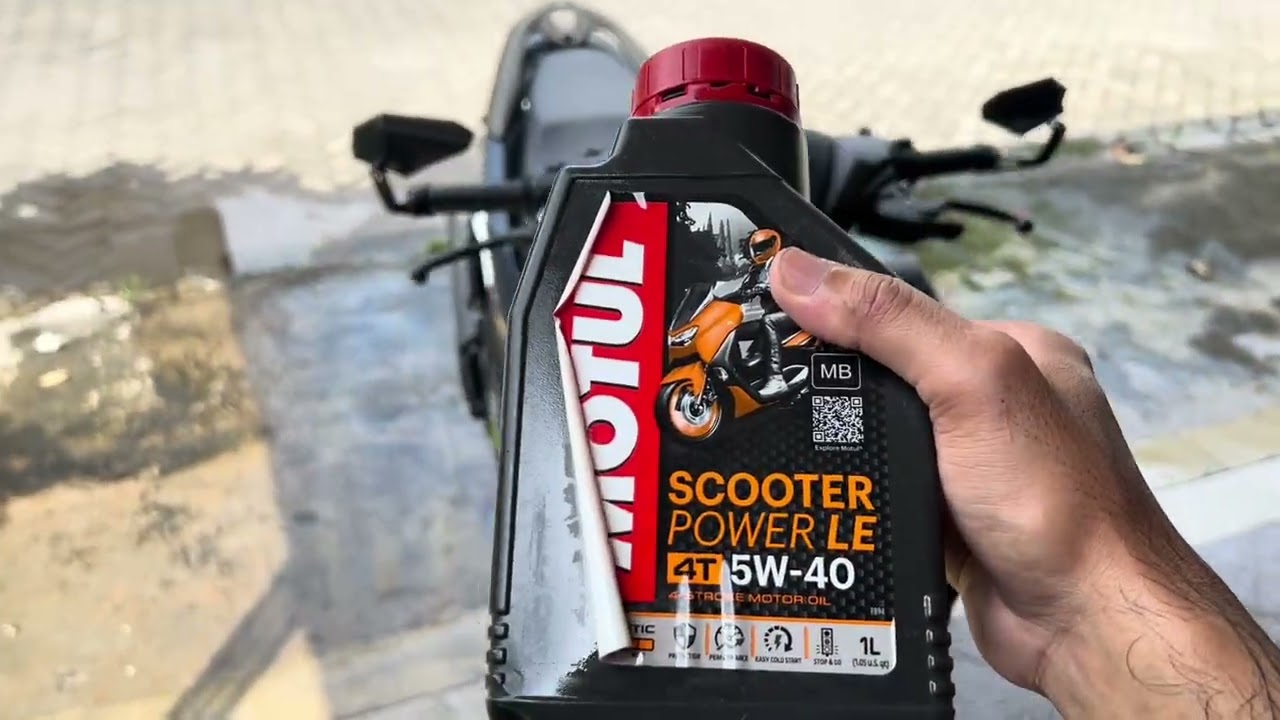 Review Pemakaian Oli MOTUL Scooter Power LE di Honda Vario 125