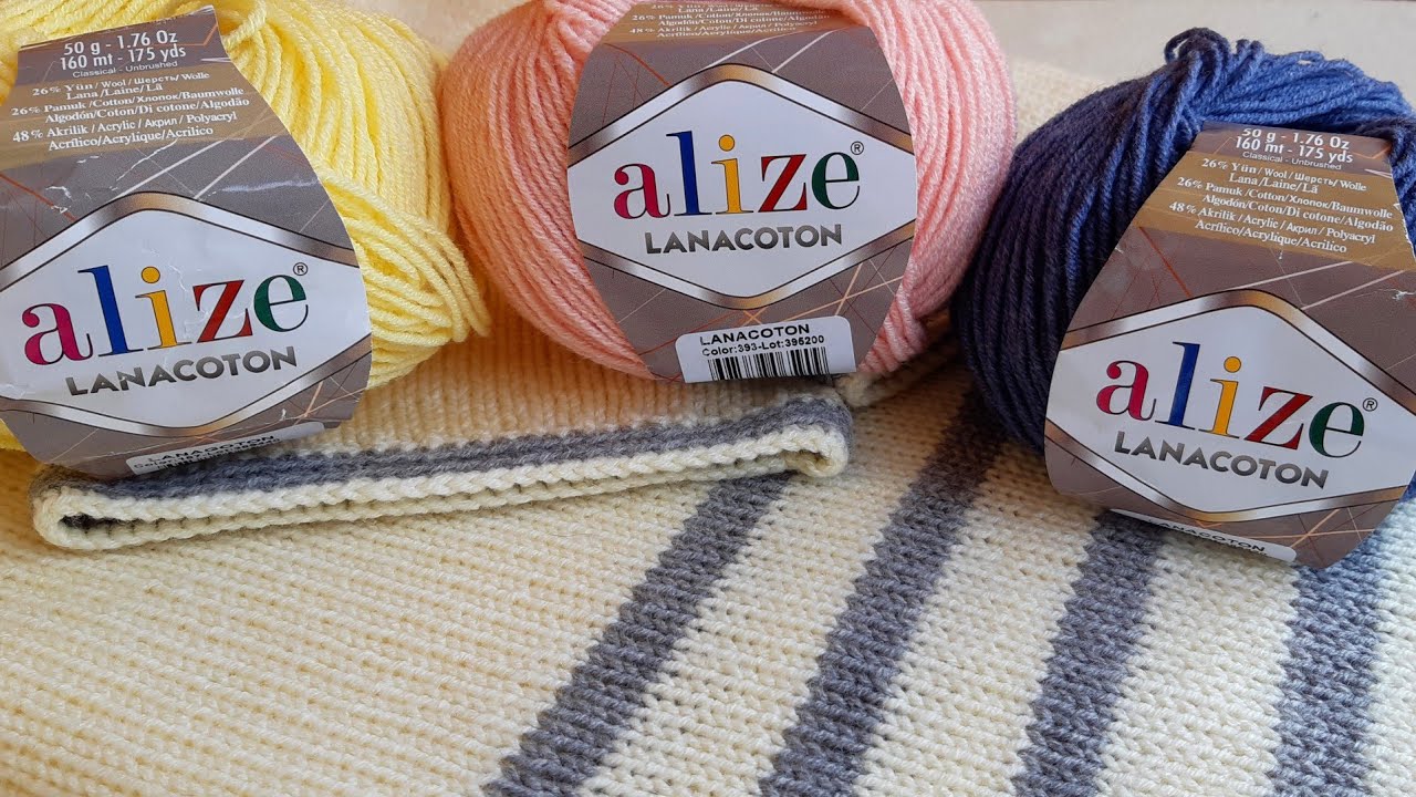 Пряжа Alize Lanacoton -  мои впечатления   #ТатьянаКильмяшкина  #AlizeLanacoton