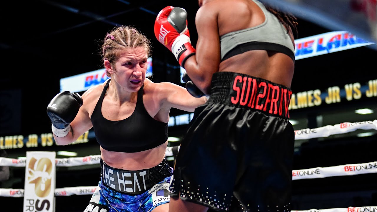 SAMANTHA WORTHINGTON VS JAICA PAVLIUS  FULL FIGHT